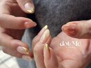 秋ニュアンスネイル