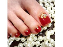 ナナズネイル 西小倉店(NANA's Nail)/フットもジェルネイル♪