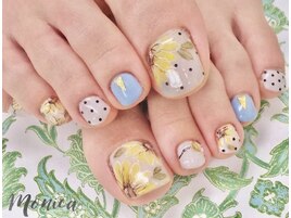 ひまわりアート♪FOOT