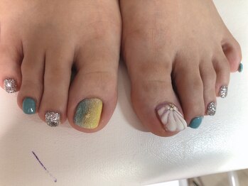 アトリエ ハルミナ(atelier harumina)/夏 フットデザイン