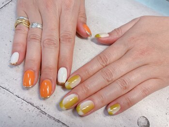 ネイル ビューティーマジック 葛西本店/オンブレフレンチネイル