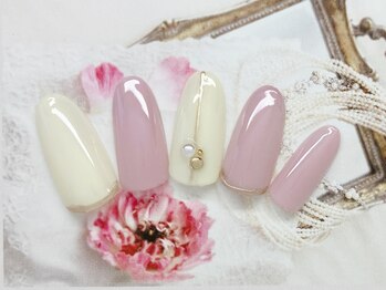 エムネイル(M Nail)/ペールトーン大人シンプルミラー