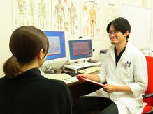 ほねつぎ月が丘はりきゅう接骨院/国家資格者が状態を確認します