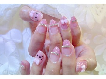 ネイルサロン ジェイ(Nail Salon J)/リボンネイル