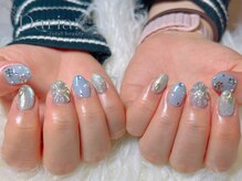 ダリア トータルビューティー(Daria. total beauty)/ぷっくりお花　フラワー　茅場町