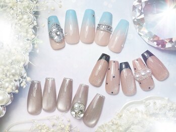 シエル(Ciel)の写真/Cielは【自店・他店・ジェル・スカルプ・長さ出し】全てオフ代無料!!オフ代を気にせずネイルが楽しめます♪