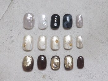 プティットスリール アイラッシュ 豊田店(Petit Sourire Eyelash)の写真/【豊田】ちゅるんと可愛いワンカラー・マグネットで上品シンプルネイルが叶う*オフィスネイルにも♪