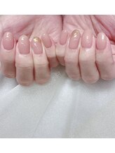 アイリッシュネイル 久屋大通店(Irish Nail)/ニュアンスミラーネイル