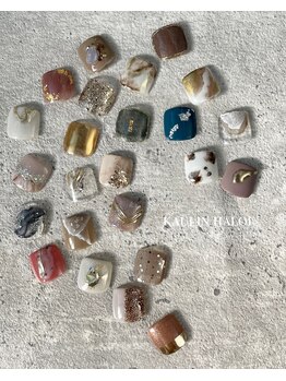 カウイ イン ハロイ(Kaui in haloi)/フット祭り選べる親指デザイン