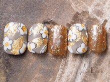 アイネイルズ 吉祥寺店(I nails)/個性派落書きフラワーネイル