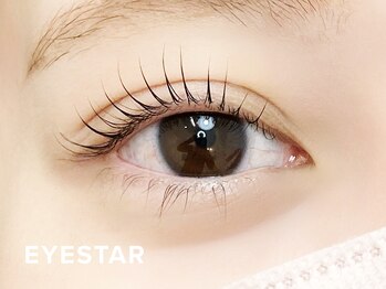 アイスター(EYE STAR)の写真/【パリジェンヌ¥5000★まつげパーマ¥4000】自まつげのデザインok！モテ可愛な上向きまつげを実現します◎