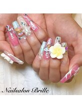 エスフィーネイルサロン ブリーユ(Esfy nailsalon Brille)/ハイビスカスネイル