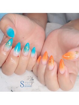 バイカラーグラデーション