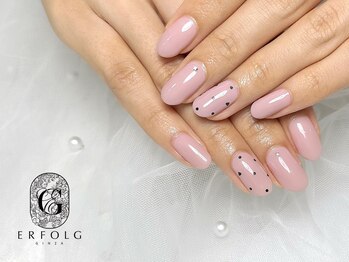 キュートなドットデザイン