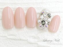 ラグジュアリーネイルズ オオミヤ(Luxury Nails Omiya)/敷き詰めビジュー