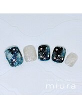 ネイルケアサロン ミウラ 井の頭通り店(miura)/2月フット定額アート