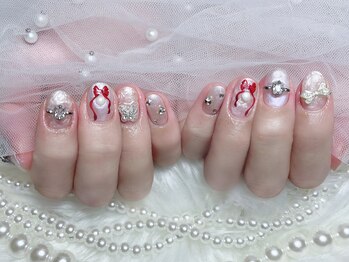 ココネイル(CoCo Nail)/小倉 ガーリー/ワンホン/リボン