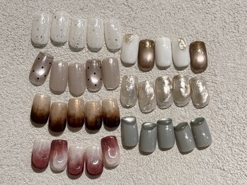 スエン 新宿三丁目店(suen)の写真/【新宿三丁目駅徒歩1分】初めての方歓迎◎お洒落なデザインをご提案☆爪に優しいフィルイン・パラジェル◎