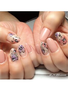 ネイルサロンアンドスクールエムズブロッサム(Nailsalon & school M's Blossom)/ジェルアートやり放題コース