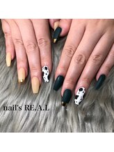 ネイルズリアル 倉敷(nail's RE.A.L)/ダルメシアンネイル