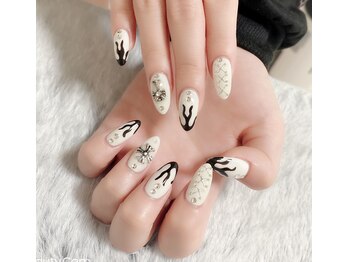 コロミネイル(colome nail)/ネイルアート付け放題¥7800