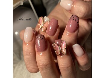 エムズネイル サベージ(M's nails Savage)/バタフライネイル☆