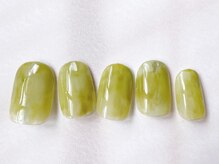 アイネイルズ 梅田店(I nails)/シェルもやもやクリア￥7700