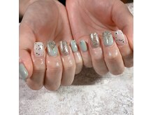 キキネイル たまプラーザ店(kikinail)/7月定額A グリーン　