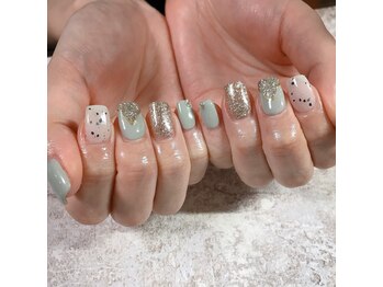 キキネイル たまプラーザ店(kikinail)/7月定額A グリーン