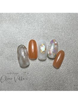 ネイルサロンクリアヴィラ(nail salon clear villa)/Design nuance¥9990
