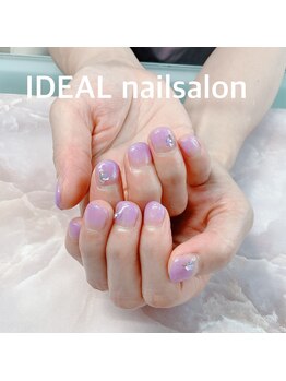 イデア(IDEAL)/パープルグラデーション