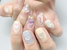 クラル 平塚店(CURAR)/春ニュアンスネイル