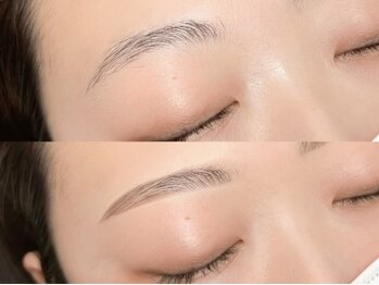 ホワイト ラッシュ 船橋店(WHITE LASH)の写真/【韓国風美眉アイブロウスタイリング♪】眉専任スタッフが担当!!すっぴんやマスクでも褒められる目元へ♪