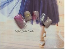 ネイルサロン アミティエ(Nail Salon Amitie)/大人上品ニュアンスfoot＊