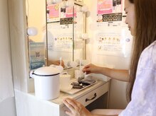 リングベリー 湘南茅ヶ崎(Ring Beauty)/4.歯磨き→溶剤塗布☆