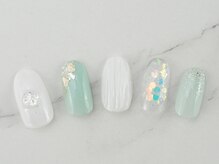 ウェリネイルサロン(WelinailSalon)/夏らしい ハンドネイル5本コース