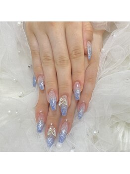 ナナ パラジェル フィルイン マツゲパーマ パリジェンヌ(NANA)/《NAIL》ラメグラデーション