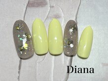 ディアナ ひたちなか高場店(DIANA)/定額ネイル　6600円　B‐012