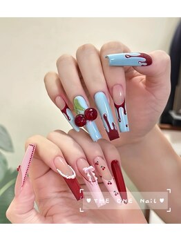 ザ ワン 女子大店(THE ONE)/長さだし/スカルプネイル