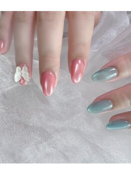 ラウレア(Laulea)/蝶々ネイル