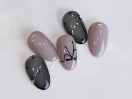 リボン☆ドット☆くすみカラー