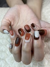ネイル ペルレ(nail perle)/秋アート