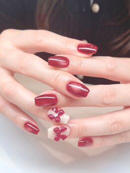 Raffine【ラフィネ】【4月NEW OPEN(予定)】の写真/【爪の形や薄さでお悩みの方にもオススメ◎】パラジェル使用&フィルイン導入だから爪に優しいのが自慢♪