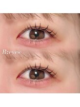 リアイズ 楽々園店(R:eyes)/束感まつ毛パーマ