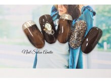 ネイルサロン アミティエ(Nail Salon Amitie)/nuance×ハーフミラーDesign