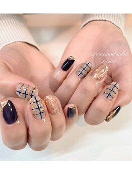 エンビィー(&Bee)/春夏秋冬　チェック　