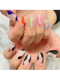 個性的アシンメトリー♪