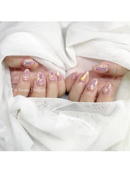 アン ジョーヌドラゴ/【自爪ネイル】オーロラネイル