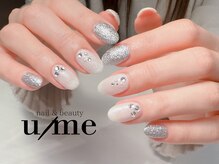 ユーミー(u/me)/キラキラネイル&隠れミッキー
