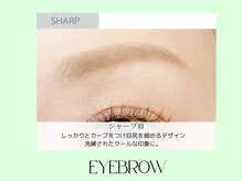 エノワ アイラッシュ 浦和東口(enowa)/シャープ眉